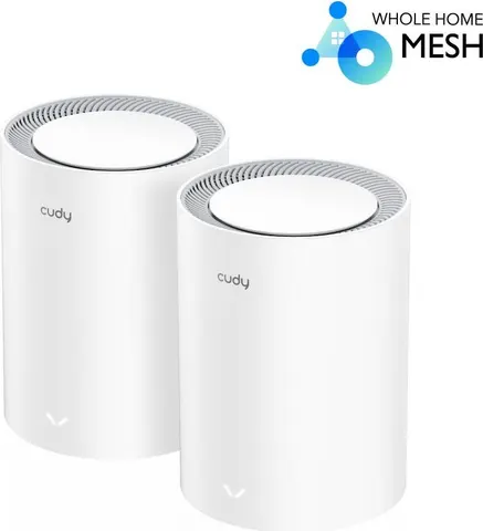 Cudy M3000 V2 AX3000 2.5G WiFi 6, Mesh System, 2 Pack