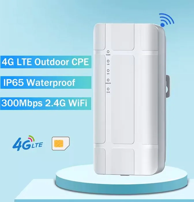 SUNCOMM outdoor 4G LTE CPE QC300K, 300Mbps Wi-Fi, 100Mbps LAN, IP65 — εικόνα 2