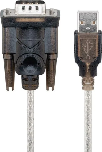 GOOBAY καλώδιο USB σε RS-232 68875, 1 Mbit/s, 1.5m, διάφανο — εικόνα 6