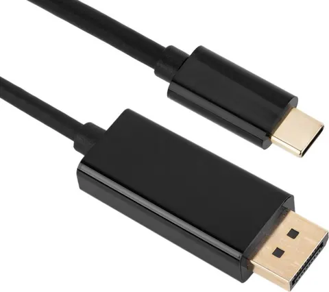 POWERTECH καλώδιο USB-C σε DisplayPort PTH-071, 4K/60Hz, 2m, μαύρο