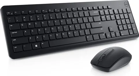 Dell KM3322W Keyboard and Mouse Wireless Black Estonian New Open Box