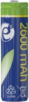 Μπαταρίες Ni-MH ΕΠΑΝΑΦΟΡΤΙΖΟΜΕΝΕΣ 3,7V 18650 ,2600 mAh — εικόνα 2