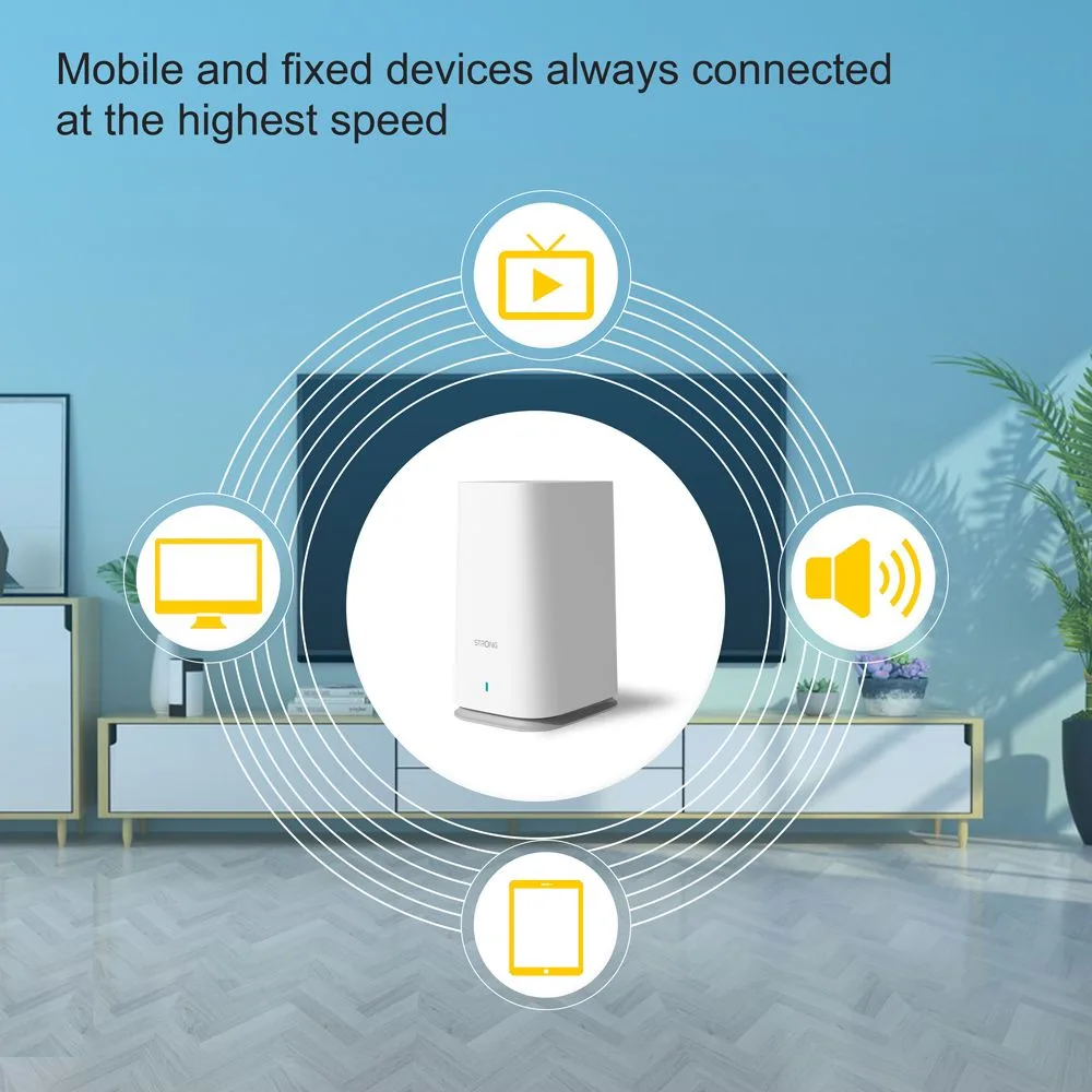 STRONG WiFi Mesh Home Kit ATRIA 2100, 2100Mbps Dual Band, 2τμχ — εικόνα 3