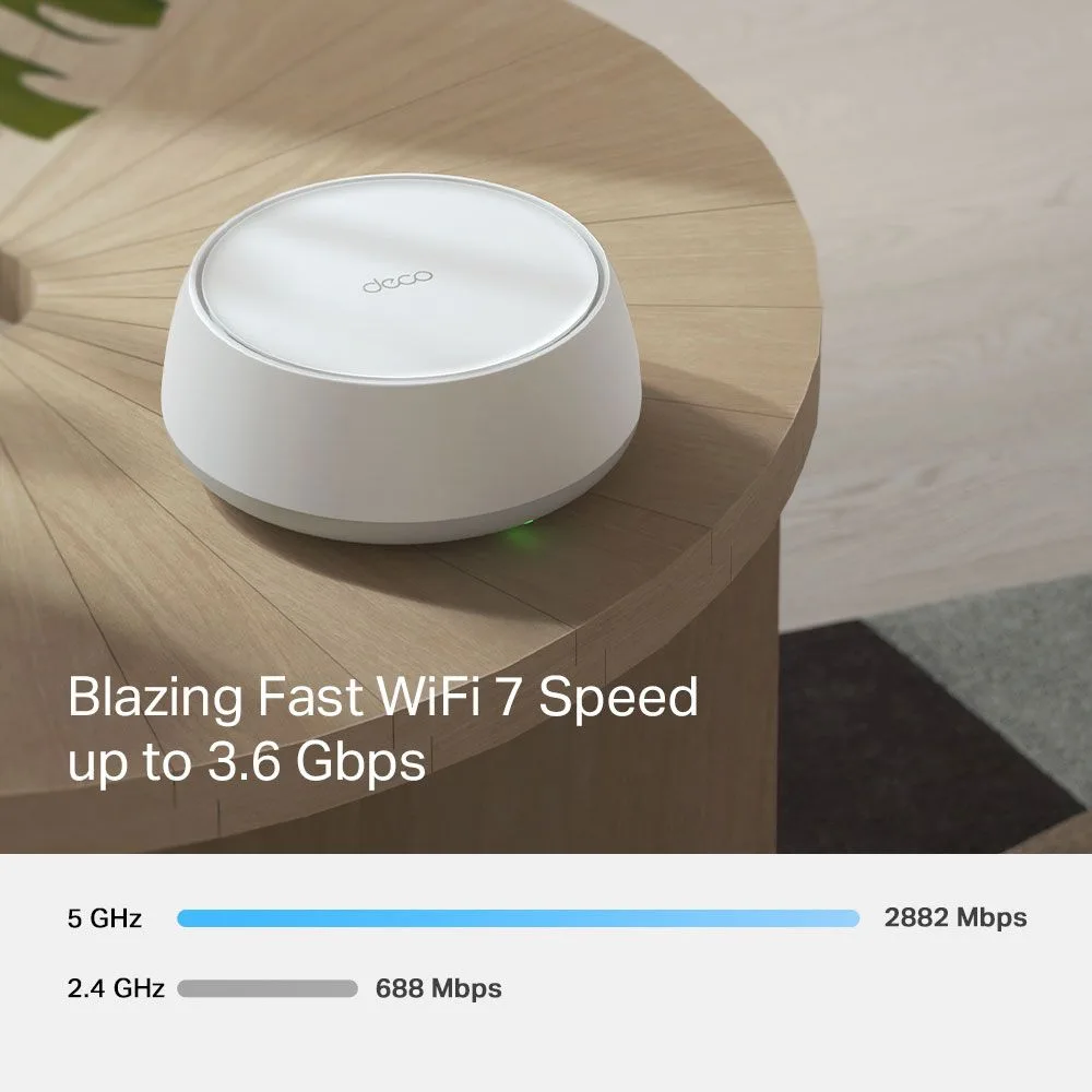 TP-LINK Home Mesh WiFi 7 System Deco BE25, 3600Mbps ΒΕ3600, V1.0 — εικόνα 4