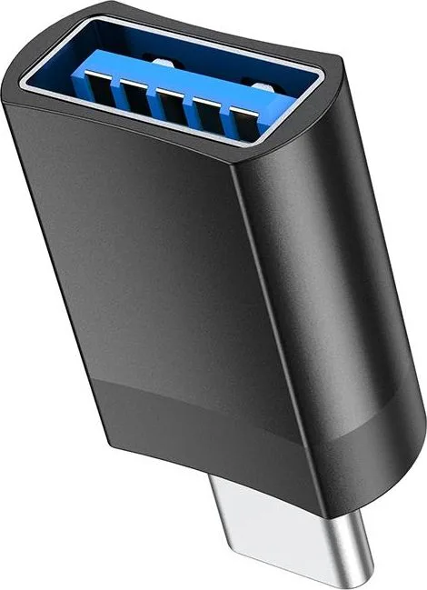 HOCO UA17 αντάπτορας Type-C ΑΡΣΕΝΙΚΟ ΣΕ USB3.0 ΘΗΛΥΚΟ, μαύρο — εικόνα 2