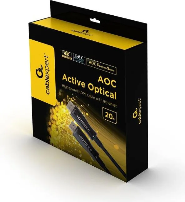 CABLEXPERT καλώδιο HDMI Premium AOC, 60Hz, 20M — εικόνα 2