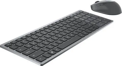 Dell KM7120W Multi-Device Keyboard & Mouse Wireless/Bluetooth Grey Adriatic New Open Box