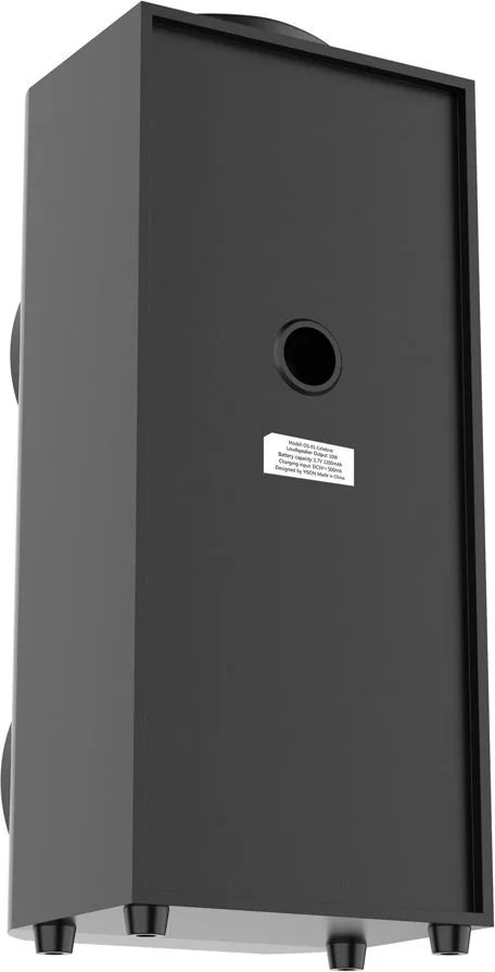 CELEBRAT φορητό ηχείο OS-01, 10W, 1200mAh, Bluetooth, FM, LED, μαύρο — εικόνα 4