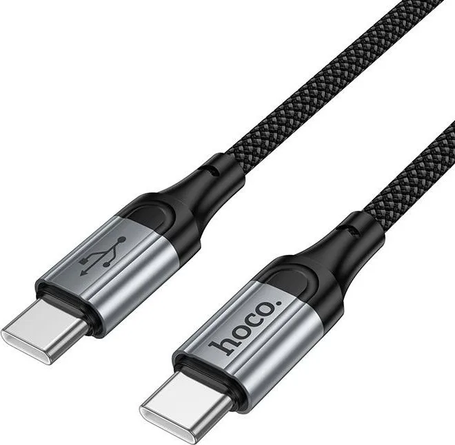 HOCO X121 Nuevo καλώδιο φόρτισης Type-C ΣΕ Type-C, 60W, μαύρο — εικόνα 3