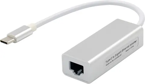 Αντάπτορας δικτύου ST735, USB-C, 1000Mbps Ethernet, ασημί