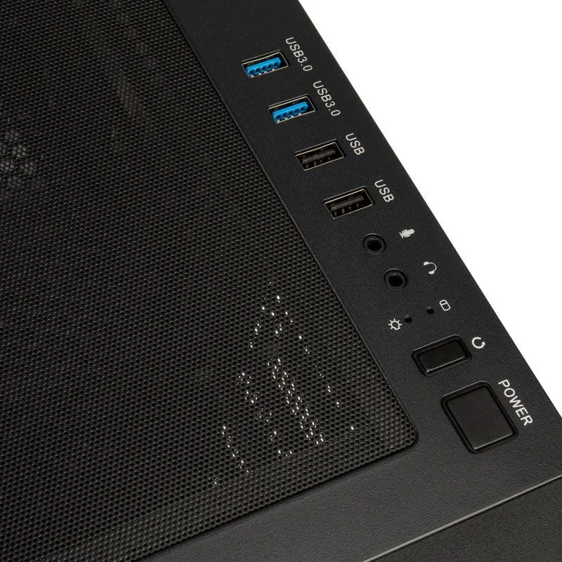 Kolink Unity Meshbay ARGB Midi ATX Tower Case - 400mm clearance (4 pre-installed fans & controller) — εικόνα 6