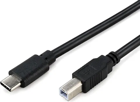 POWERTECH καλώδιο USB-C σε USB Type B CAB-U165, 480Mbps, 1m, μαύρο