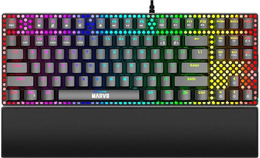 MARVO CM373 Gaming SET, μηχανικό Πληκτρολογιο+ποντικι — εικόνα 4