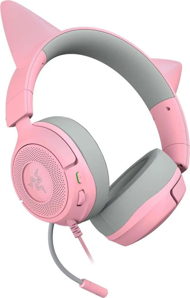 Kraken Kitty V3 X Quartz - Gaming Headset - Kitty Ears - 7.1 Surround - PC/PS5/Xbox/Switch 2 - 3.5mm — εικόνα 3