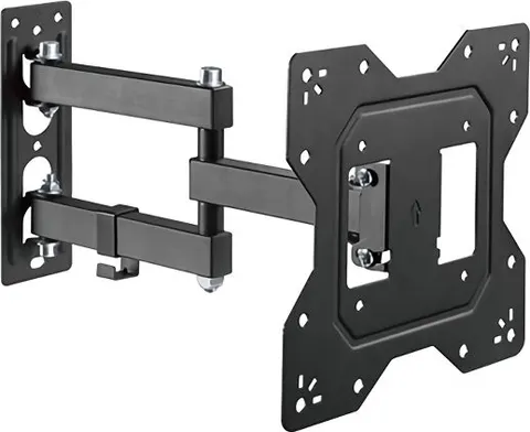 POWERTECH επιτοίχια βάση τηλεόρασης PT-1129, 23-43", έως 30kg, full motion