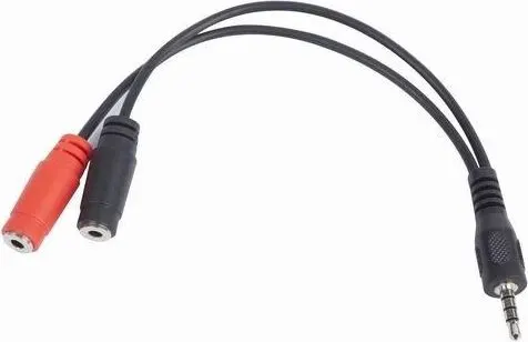 CABLEXPERT καλώδιο ήχου 3.5mm 4-PIN ΑΡΣΕΝΙΚΟ ΣΕ 3.5mm Stereo+mic