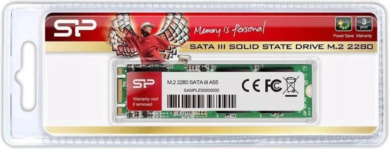 SILICON POWER SSD A55, 1TB, M.2 2280, SATA III, 560-530MB/s — εικόνα 4