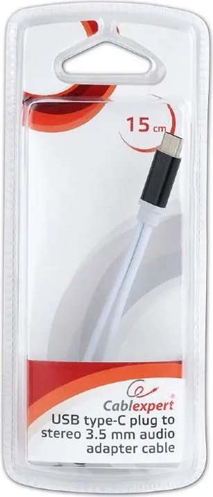 Cablexpert καλώδιο Type-C ΣΕ 3.5mm Stereo+power μαύρο — εικόνα 3