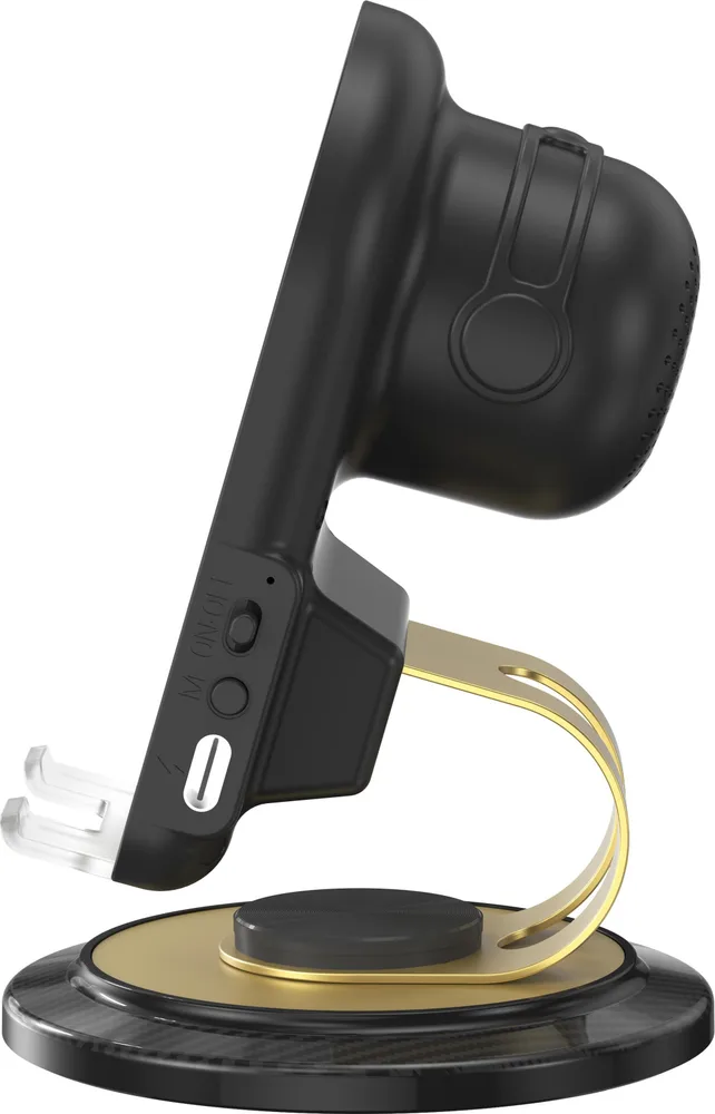 XO F68 Inductive βάση ΚΙΝΗΤΟΥ με Bluetooth ηχείο, μαύρο — εικόνα 2