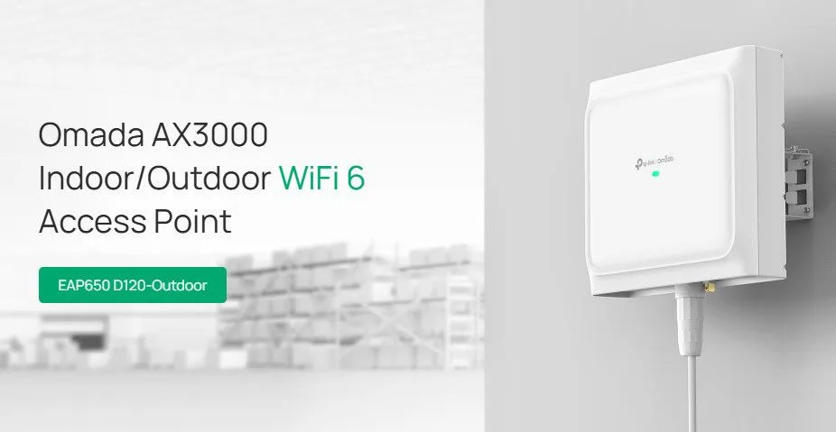 TP-LINK access point EAP650 D120-Outdoor, WiFi 6, 3000Mbps AX3000, Mesh, V1.0 — εικόνα 2
