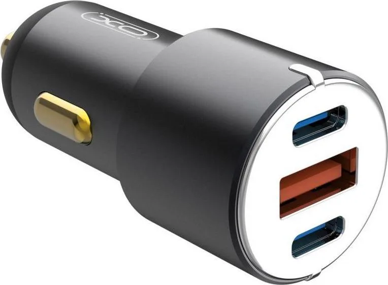 XO CC45 φορτιστής ΑΥΤΟΚΙΝΗΤΟΥ PD+QC3.0 30W, 3 ΘΥΡΕΣ — εικόνα 2