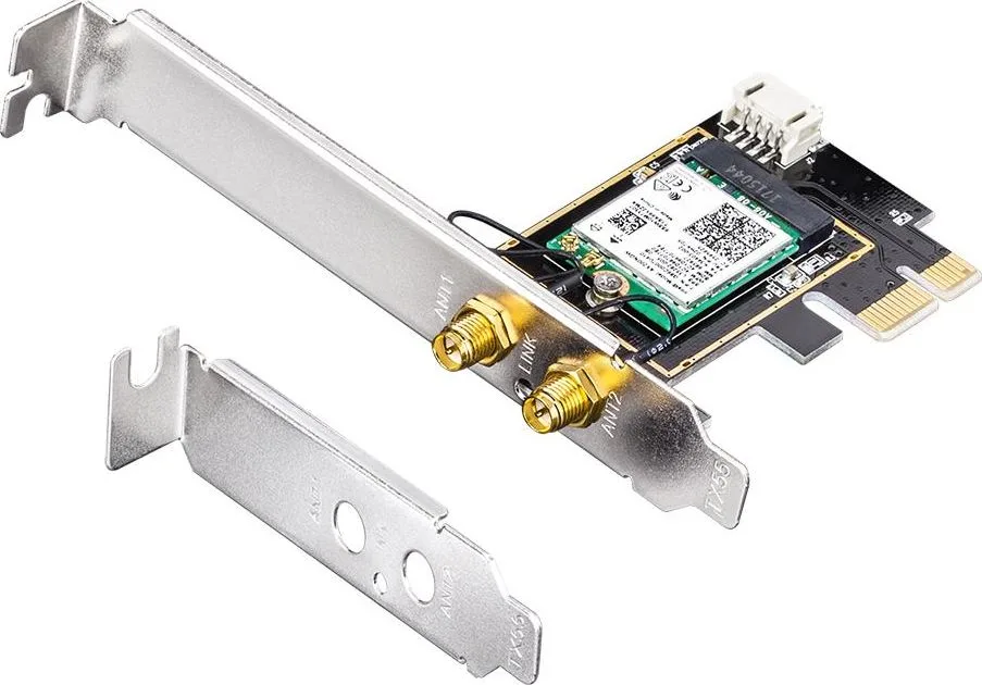 Cudy WE3000 AX3000 Dual Band WiFi PCI-e ΚΑΡΤΑ ΔΙΚΤΥΟΥ, Bluetooth, WIFI6 — εικόνα 3