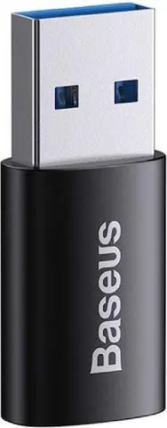 BASEUS Ingenuity Series, αντάπτορας OTG, USB ΣΕ Type-C, ΜΑΥΡΟΣ