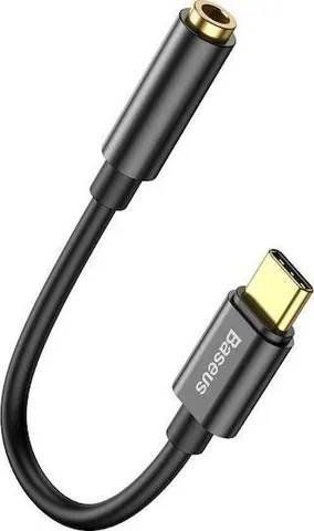 BASEUS L54, αντάπτορας Type-C ΣΕ 3.5mm ΘΥΛΗΚΟ, μαύρο