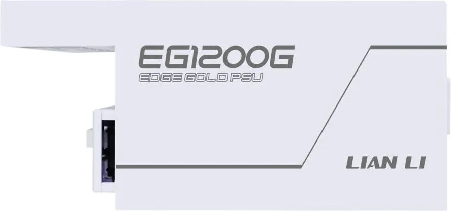 LIAN LI Edge 1200W White 80+ Gold (with USB HUB), Fully Modular ATX PSU — εικόνα 3