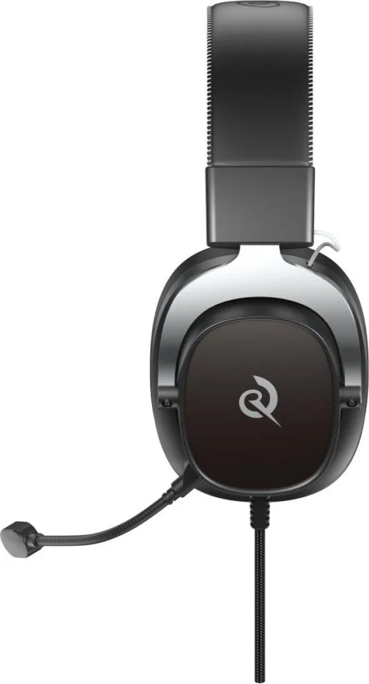 QCY Heroad VT200 Pro 7.1 Black USB PlayStation & PC Gaming Headset 53mm Metal Headband PS4/PS5/PC — εικόνα 2