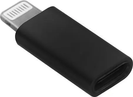 POWERTECH αντάπτορας Lightning σε USB-C θηλυκό CAB-UC021, μαύρος