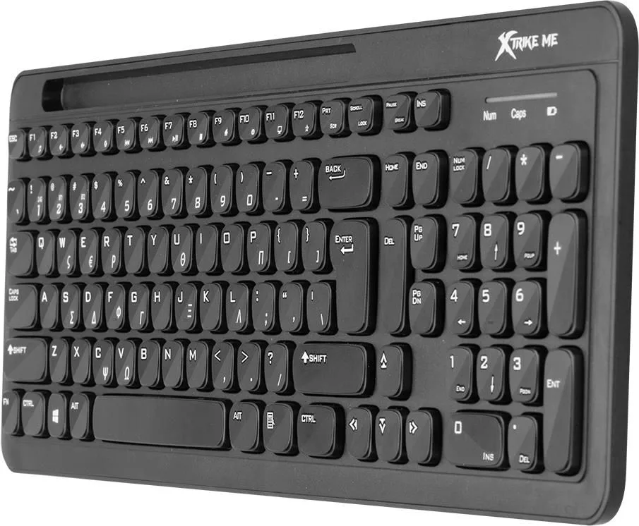 XTRIKE-ME Office KB-303 ασύρματο πληκτρολόγιο, 2.4Ghz+BT, GR — εικόνα 4