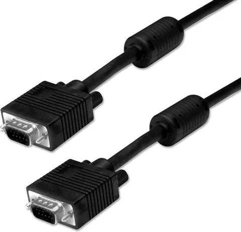 POWERTECH καλώδιο VGA 15pin M-M CAB-G028, 1080p, Copper, 3+6, 10m, μαύρο