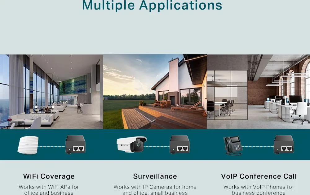 TP-LINK omada PoE+ injector POE160S, V4.0 — εικόνα 2