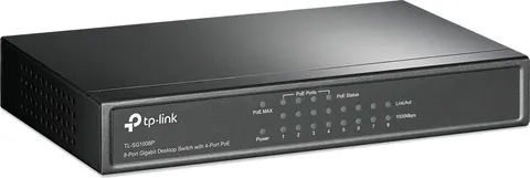 TP-LINK 8-Port Gigabit Desktop Switch TL-SG1008P, 4-Port PoE, Ver. 4.0