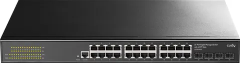 Cudy GS2024S2 24-PORT Layer 2 Managed Gigabit Switch With 4 Gigabit SFP Slots
