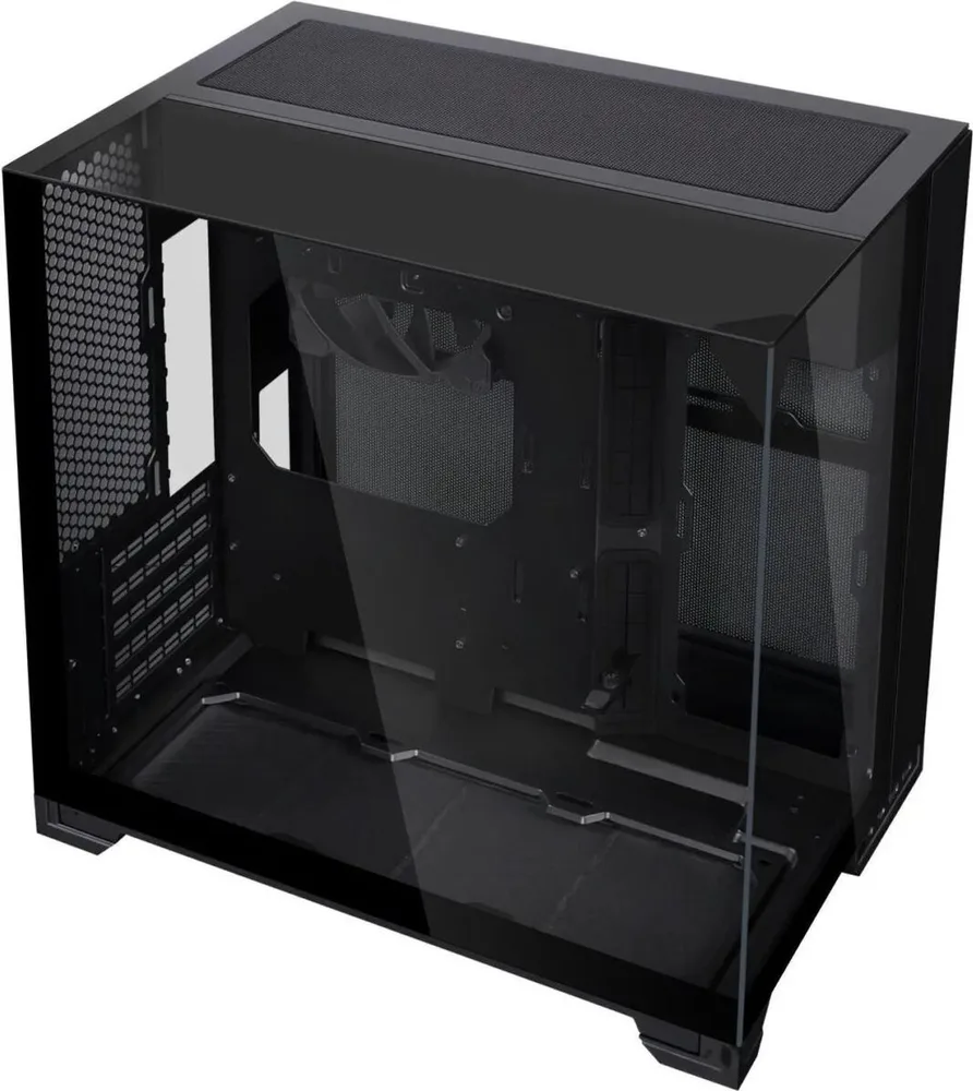 LIAN LI O11 Vision-M Black - Micro-ATX / Mini-ITX - w/ 140mm Fan - 360mm AIO Support - PC Case — εικόνα 2