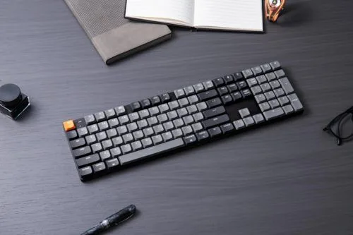 Keychron K5 V2 (K5X-B4) QMK Wireless Mechanical Keyboard Banana Switch RGB 100% US Layout — εικόνα 7