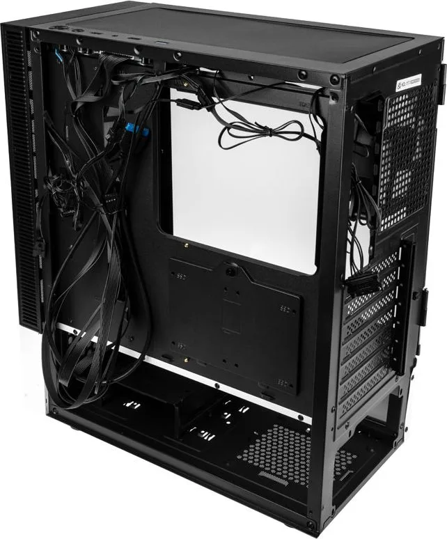 Kolink Observatory MX Mesh ARGB Midi Tower Case – Black/White (with 5 ARGB fans - 2x140mm & 3x120mm) — εικόνα 6