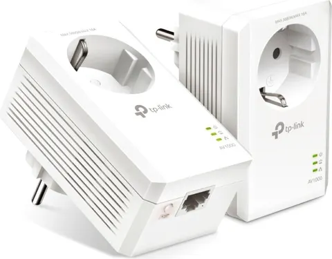 TP-LINK Powerline kit TL-PA7017P, Passthrough, AV1000 Gigabit, Ver. 4.0