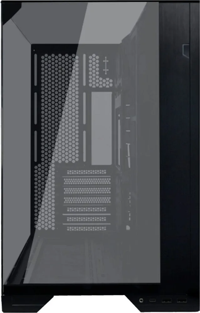 LIAN LI O11 Vision Compact Black - Black EATX(under 280mm)/ATX 2 top panels 360AIO Tower PC Case — εικόνα 3