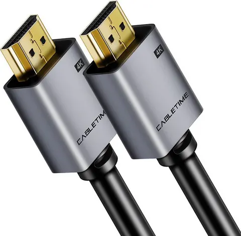 CABLETIME καλώδιο HDMI 2.0 CT-PHE2G, 4K/60Hz, 1m, μαύρο