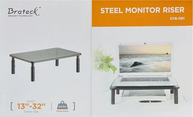 BRATECK επιτραπέζια βάση οθόνης/laptop STB-081, 13-32", έως 20kg — εικόνα 8