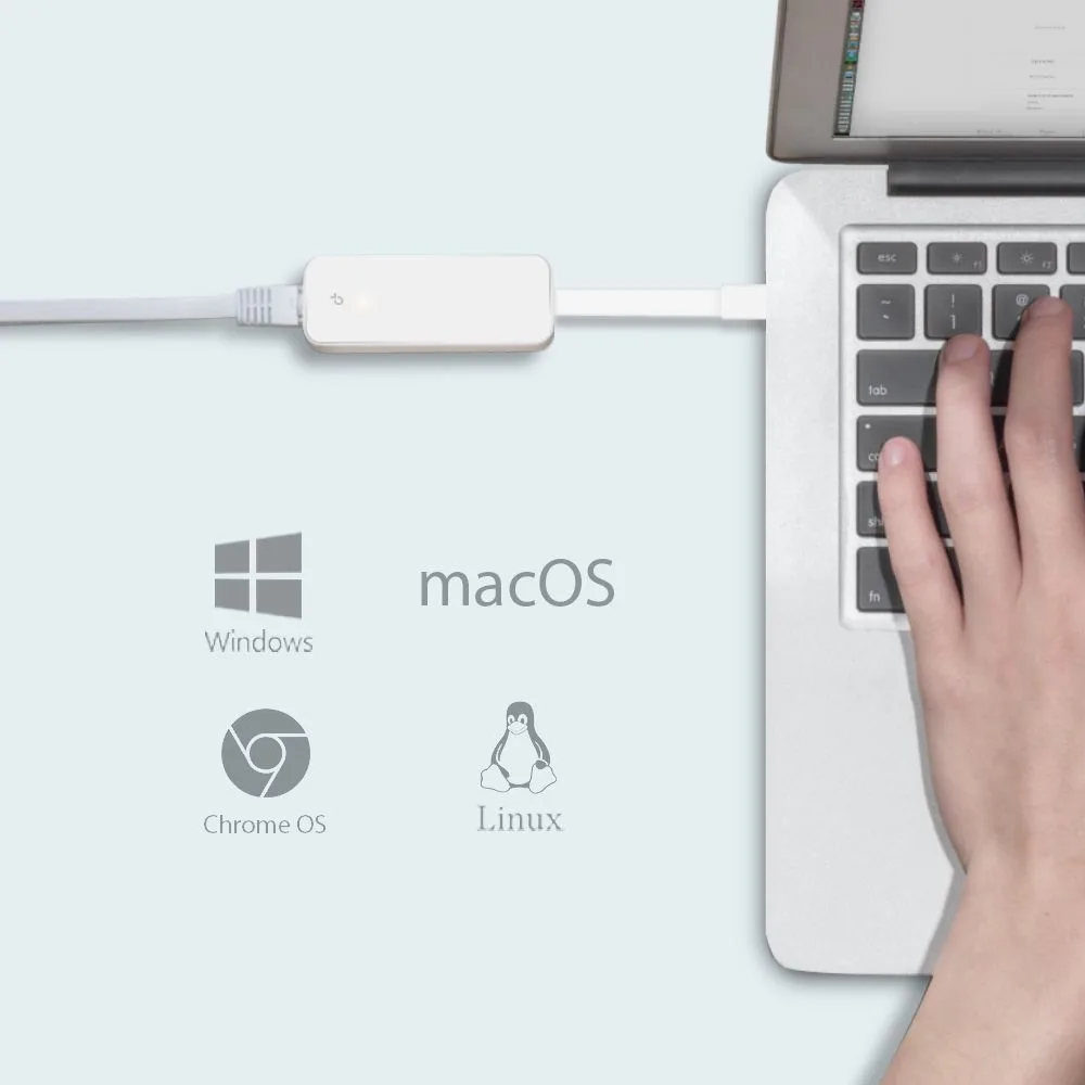 TP-LINK αντάπτορας δικτύου UE300C, USB-C, 1000Mbps Ethernet, Ver. 2.0 — εικόνα 3