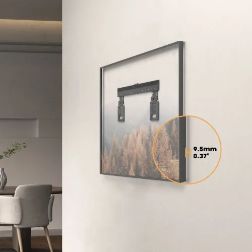 BRATECK επιτοίχια βάση τηλεόρασης LED-1948, 43-100", έως 75kg, ultra slim, fixed — εικόνα 2