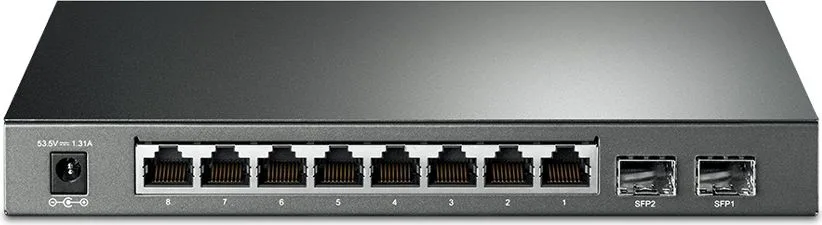 TP-LINK JetStream switch TL-SG2210P, 10-Port Gigabit, 8x PoE+, Ver. 5.0 — εικόνα 3