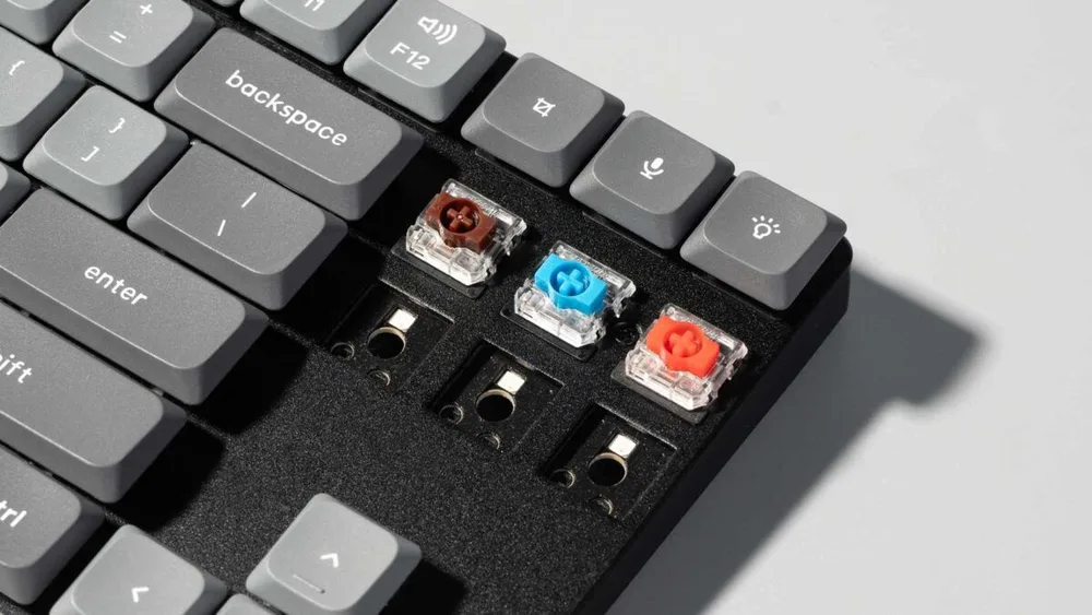 Keychron K1 Max (K1M-H1) ANSI 80% TKL Black Full Assembled Red Switch RGB Hot-Swap Wired Low Profile — εικόνα 2