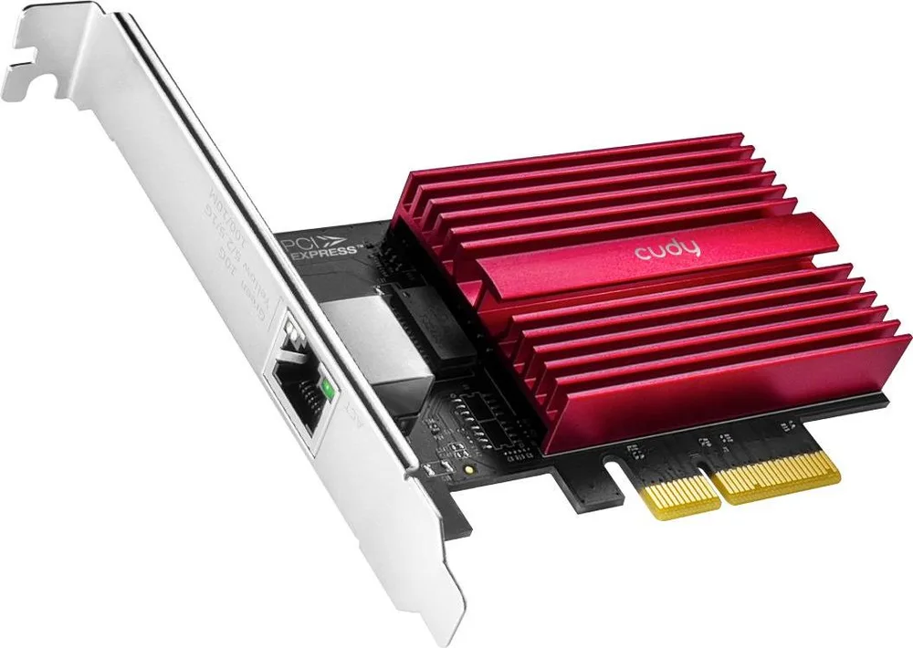 Cudy PE10G, 10GBps, PCI Express Adapter / LOW Profile Bracket — εικόνα 2