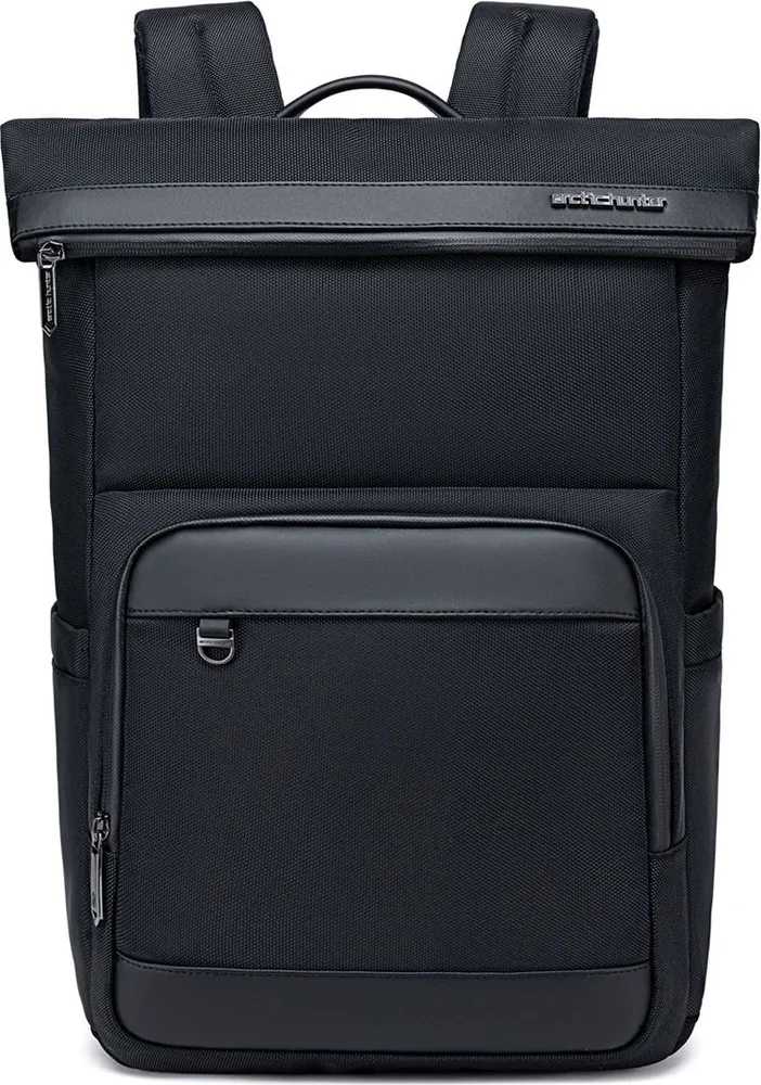 ARCTIC HUNTER τσάντα πλάτης B00684 με θήκη laptop 15.6", 18.5L, μαύρη — εικόνα 4