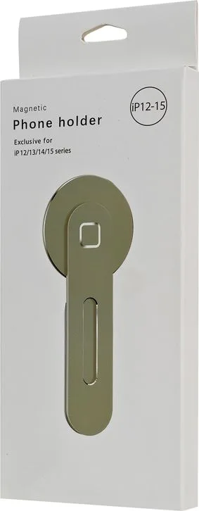 POWERTECH βάση για smartphone PT-1352, μαγνητική, ασημί — εικόνα 5